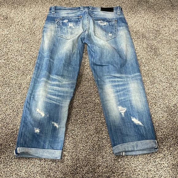 Buckle Black Destructed Crop Boyfriend Fit - Picture 2 of 3